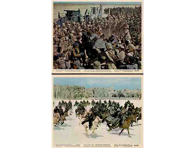 DOCTOR ZHIVAGO, 1965, cards and stills, super collectors lot, Omar Sharif, Julie Christie