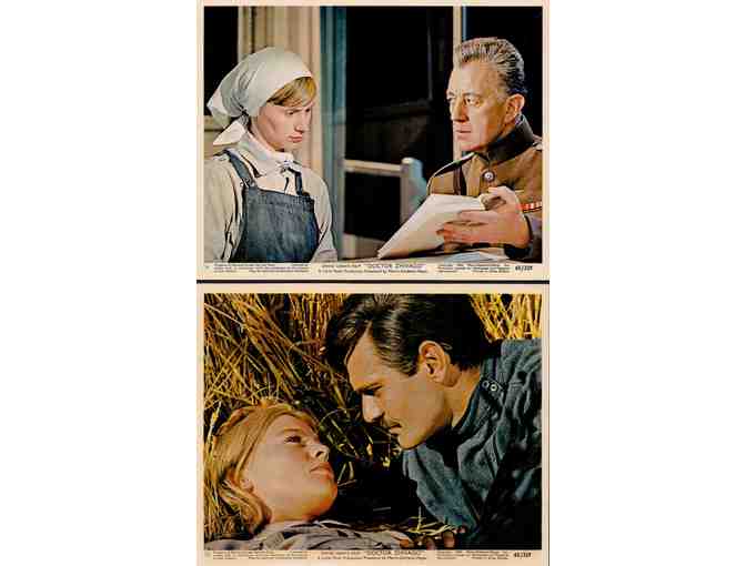 DOCTOR ZHIVAGO, 1965, cards and stills, super collectors lot, Omar Sharif, Julie Christie
