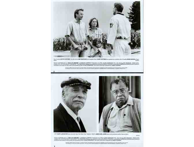 FIELD OF DREAMS, 1989, movie stills, collectors lot, Kevin Costner, James Earl Jones