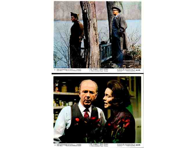 SUBJECT WAS ROSES, 1968, mini lobby cards, Martin Sheen, Patricia Neal