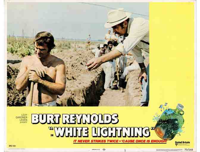 WHITE LIGHTNING, 1973, lobby cards, Burt Reynolds, Ned Beatty