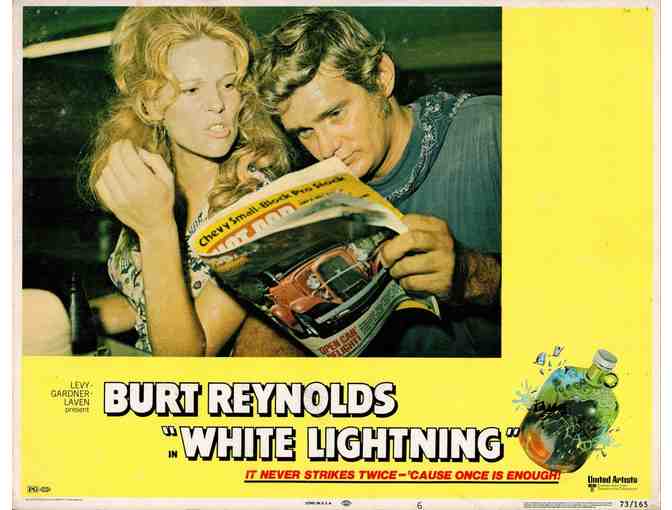 WHITE LIGHTNING, 1973, lobby cards, Burt Reynolds, Ned Beatty