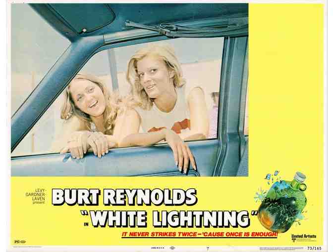 WHITE LIGHTNING, 1973, lobby cards, Burt Reynolds, Ned Beatty