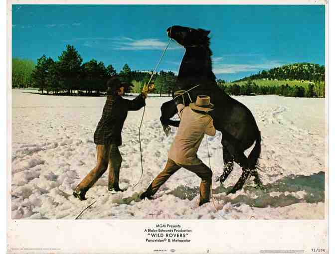 WILD ROVERS, 1971, lobby cards, William Holden, Ryan Oneal