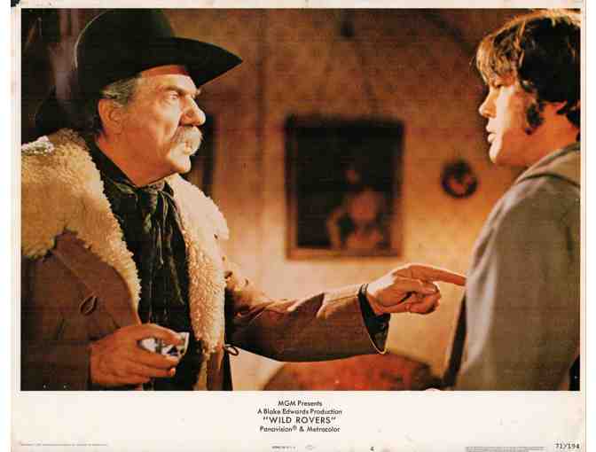 WILD ROVERS, 1971, lobby cards, William Holden, Ryan Oneal