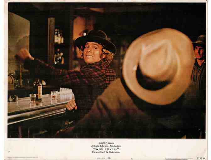 WILD ROVERS, 1971, lobby cards, William Holden, Ryan Oneal