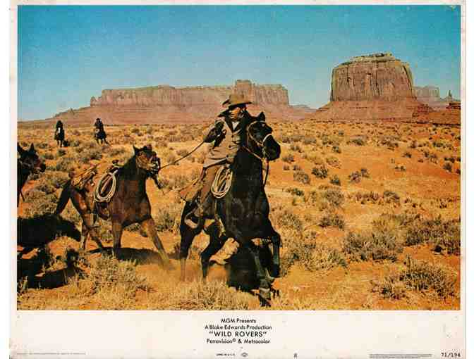 WILD ROVERS, 1971, lobby cards, William Holden, Ryan Oneal