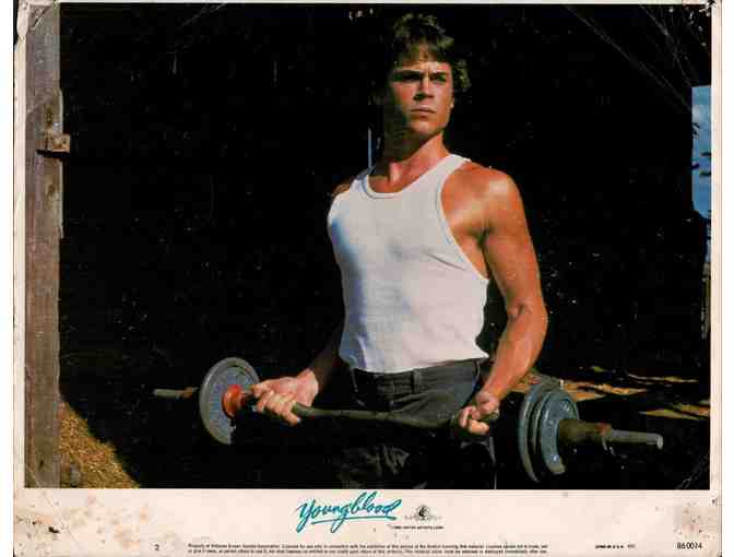 YOUNGBLOOD, 1986, lobby cards, Rob Lowe, Patrick Swayze