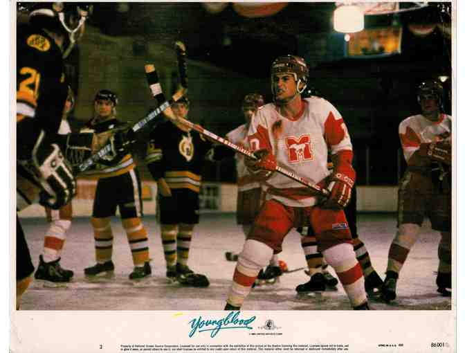 YOUNGBLOOD, 1986, lobby cards, Rob Lowe, Patrick Swayze