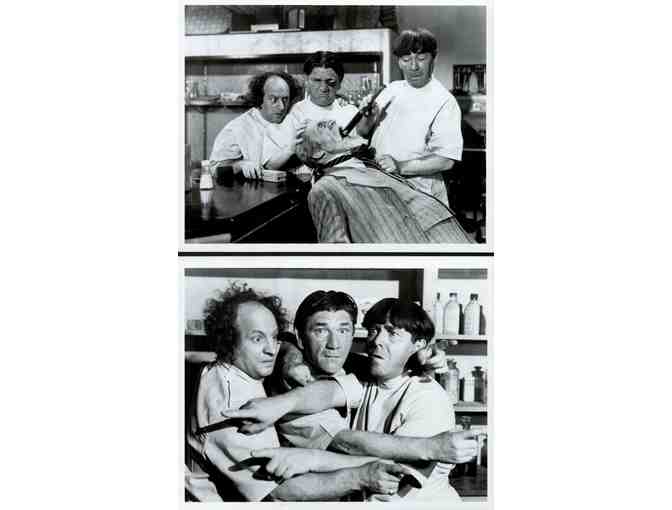 3 STOOGES, collectors lot Curly, Mo and Shemp Howard, Larry Fine.