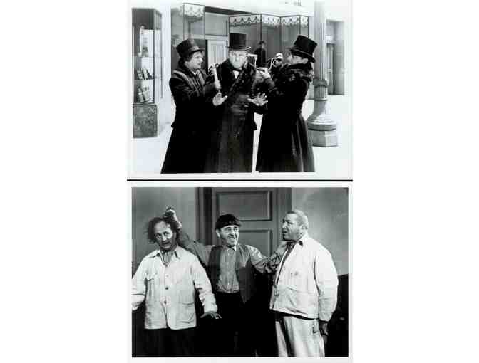 3 STOOGES, collectors lot Curly, Mo and Shemp Howard, Larry Fine.