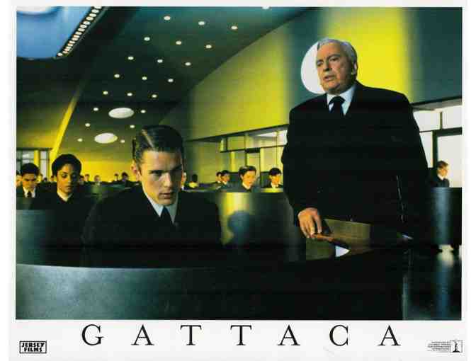 GATTACA, 1997, lobby cards, Ethan Hawke, Uma Thurman