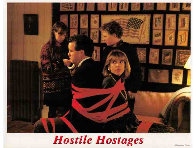 HOSTILE HOSTAGES, 1994, lobby cards, Denis Leary, Kevin Spacey