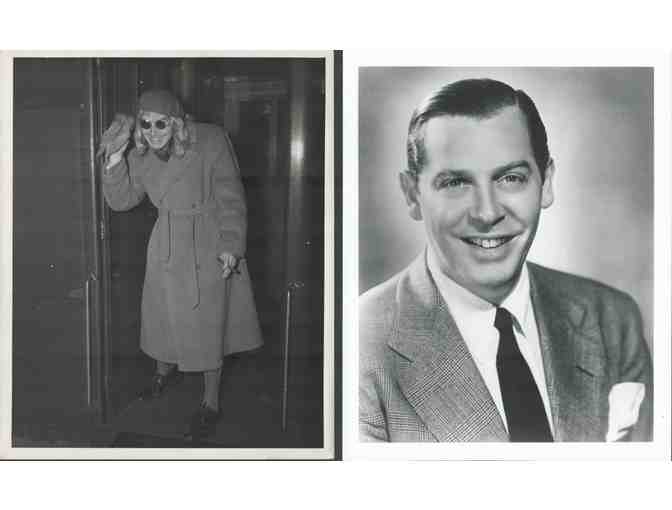 Milton Berle, group of classic celebrity portraits, stills or photos