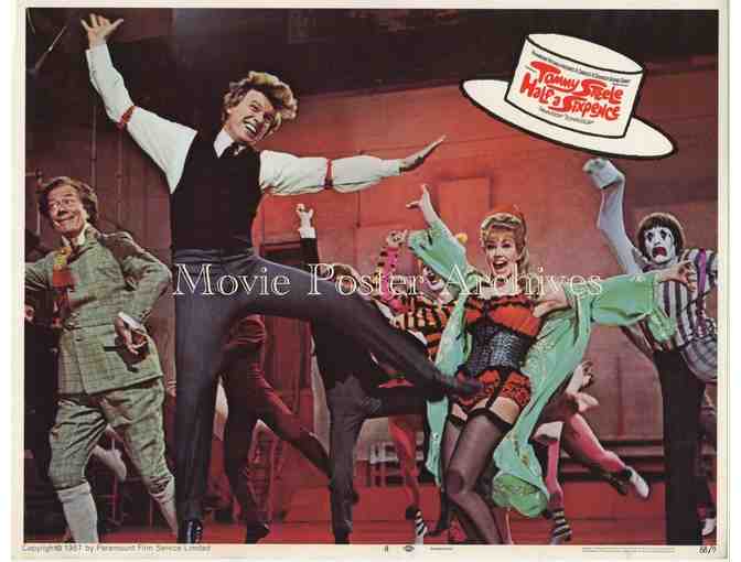 HALF A SIXPENCE, 1968, lobby card set, Tommy Steele, Julia Foster