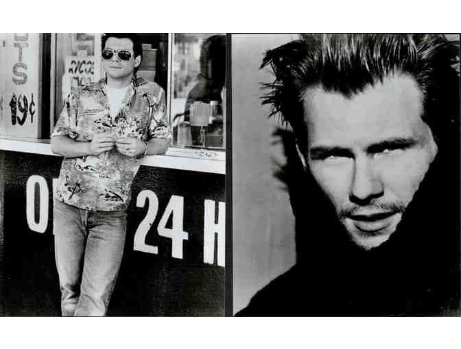 Christian Slater, group of classic celebrity portraits, stills or photos
