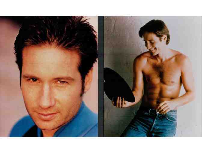 David Duchovny, collectors lot, group of classic celebrity portraits, stills or photos