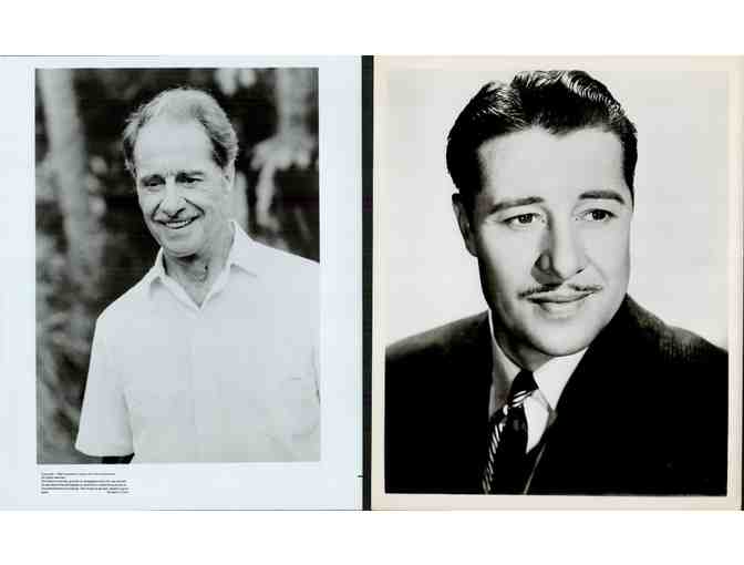 Don Ameche, group of classic celebrity portraits, stills or photos