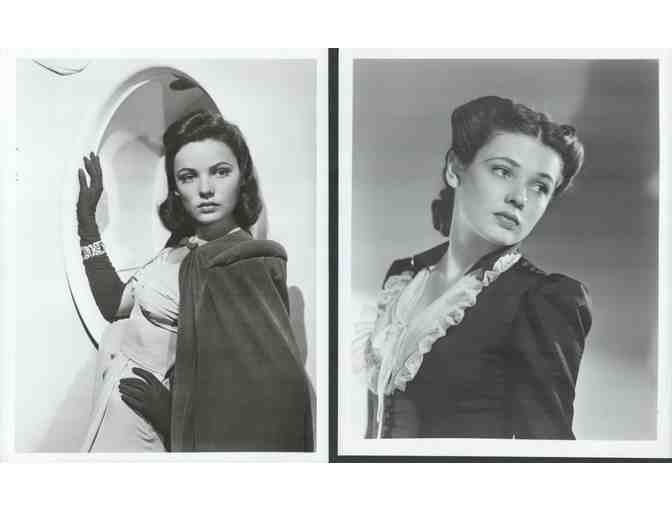 Gene Tierney, group of classic celebrity portraits, stills or photos