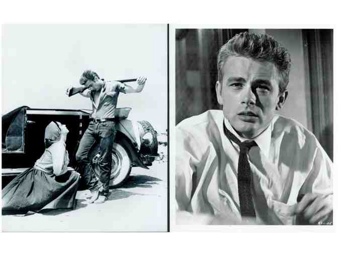 JAMES DEAN, group of classic celebrity portraits, stills or photos