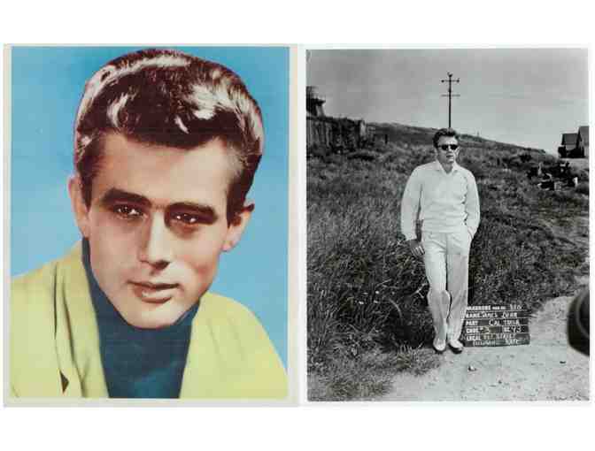 JAMES DEAN, group of classic celebrity portraits, stills or photos