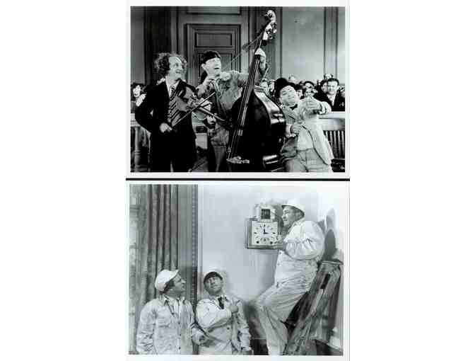 3 STOOGES, COLLECTORS LOT, Curly, Mo and Shemp Howard, Larry Fine