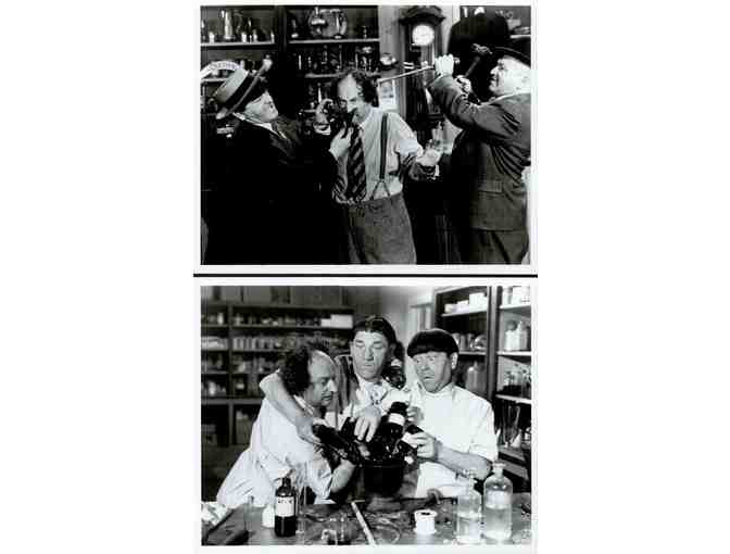 3 STOOGES, COLLECTORS LOT, Curly, Mo and Shemp Howard, Larry Fine