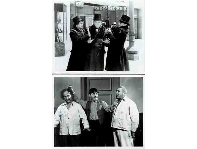 3 STOOGES, COLLECTORS LOT, Curly, Mo and Shemp Howard, Larry Fine