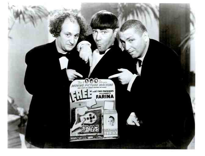 3 STOOGES, COLLECTORS LOT, Curly, Mo and Shemp Howard, Larry Fine