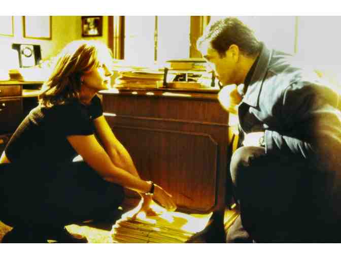 CONSPIRACY THEORY, 1997, color slides, Mel Gibson