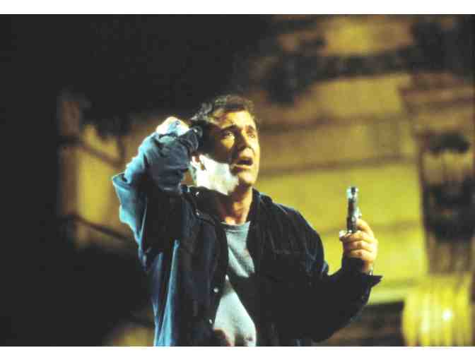 CONSPIRACY THEORY, 1997, color slides, Mel Gibson