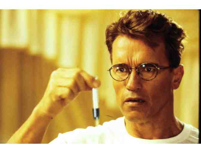 JUNIOR, 1994, color slides, Arnold Schwarzenegger