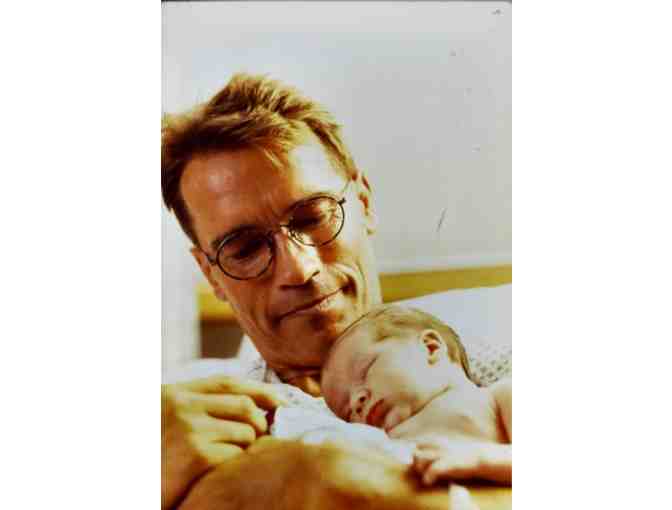 JUNIOR, 1994, color slides, Arnold Schwarzenegger