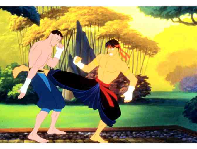KING AND I, 1999, color slides, animated musical