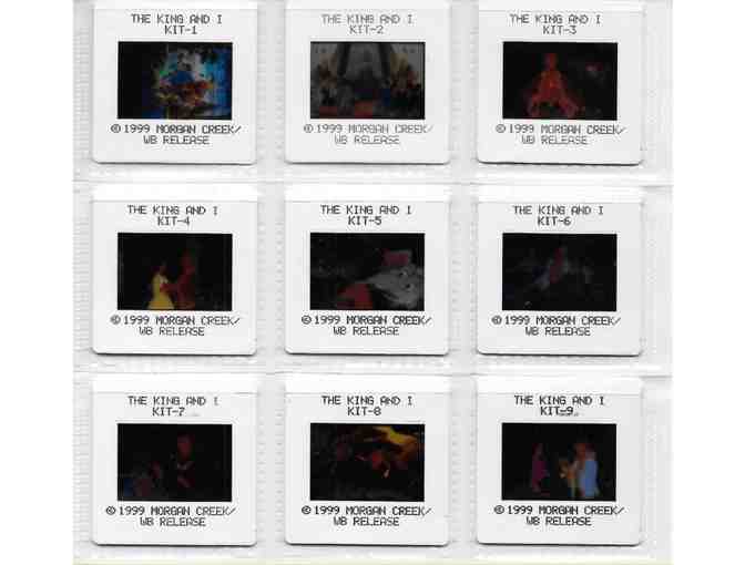 KING AND I, 1999, color slides, animated musical