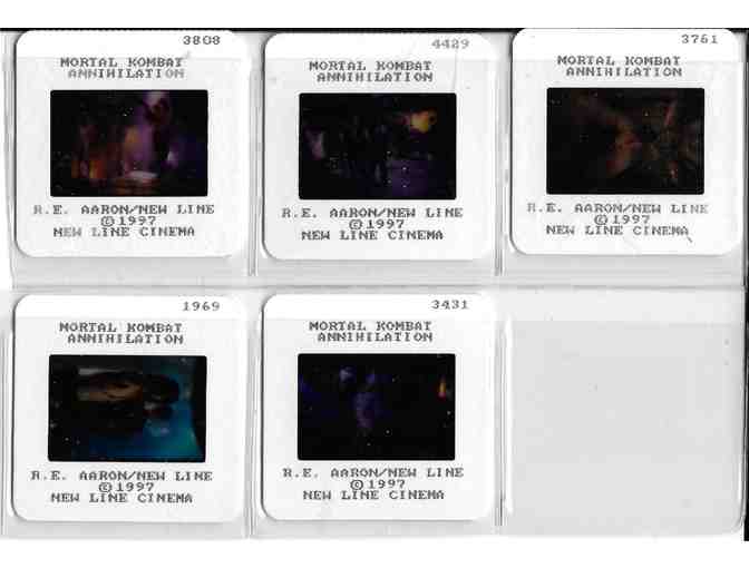 MORTAL KOMBAT, 1995, color slides, Christopher Lambert