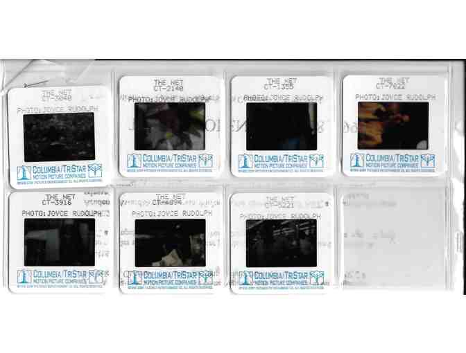 NET, 1996, color slides, Sandra Bullock, Dennis Miller