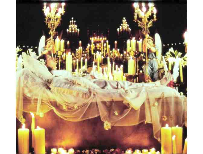 ROMEO AND JULIET, 1996, color slides, Leonardo DiCaprio, Claire Danes