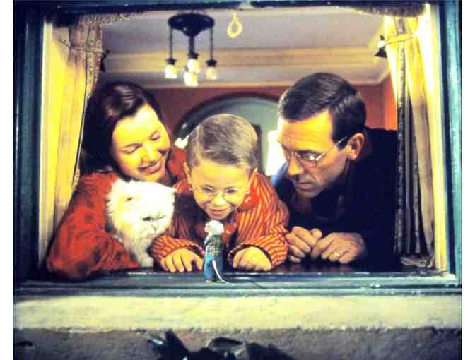 STUART LITTLE, 1999, color slides, Geena Davis, Hugh Laurie