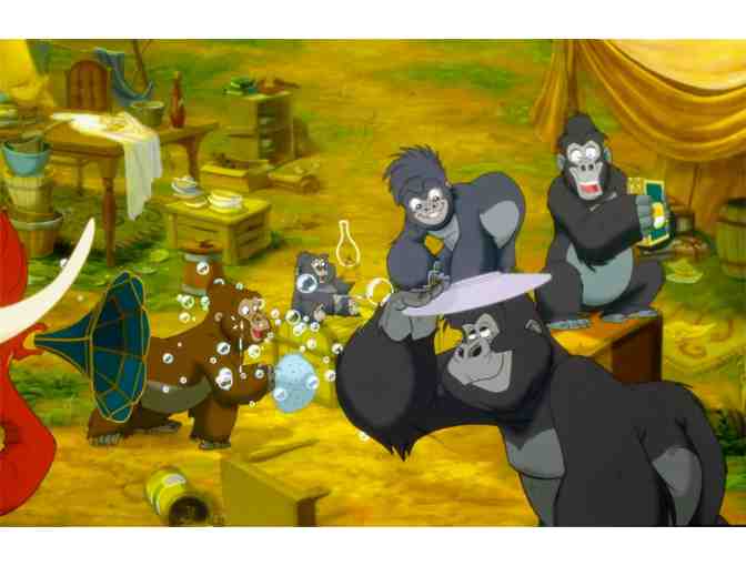 TARZAN, 1999, color slides, Walt Disney animation