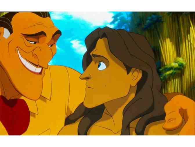 TARZAN, 1999, color slides, Walt Disney animation