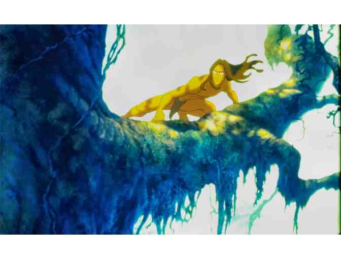 TARZAN, 1999, color slides, Walt Disney animation