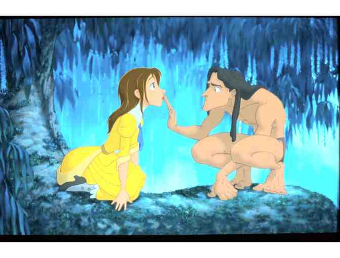TARZAN, 1999, color slides, Walt Disney animation