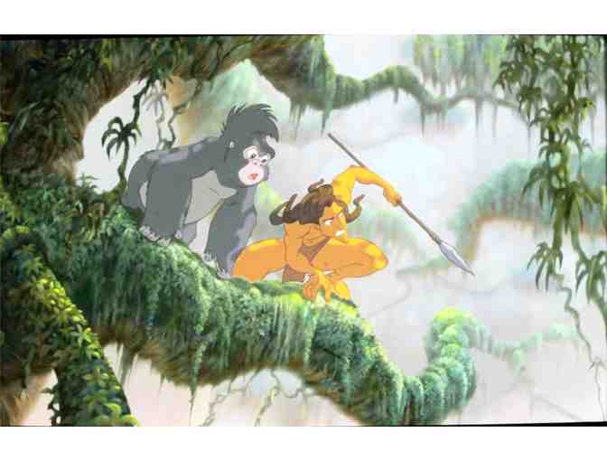 TARZAN, 1999, color slides, Walt Disney animation