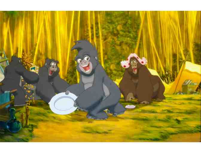TARZAN, 1999, color slides, Walt Disney animation
