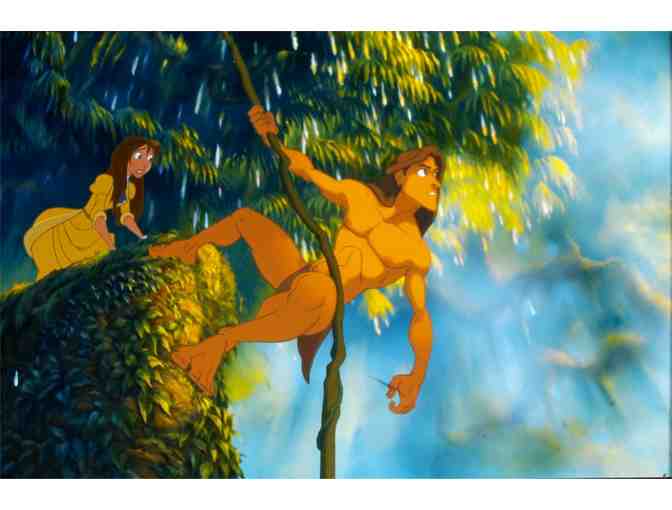 TARZAN, 1999, color slides, Walt Disney animation