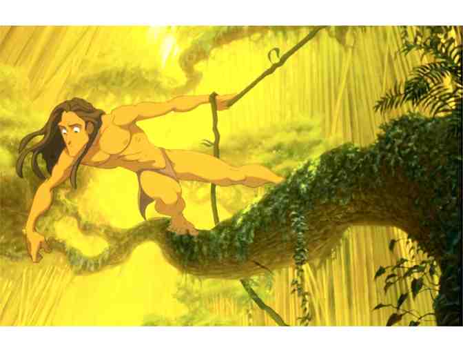 TARZAN, 1999, color slides, Walt Disney animation