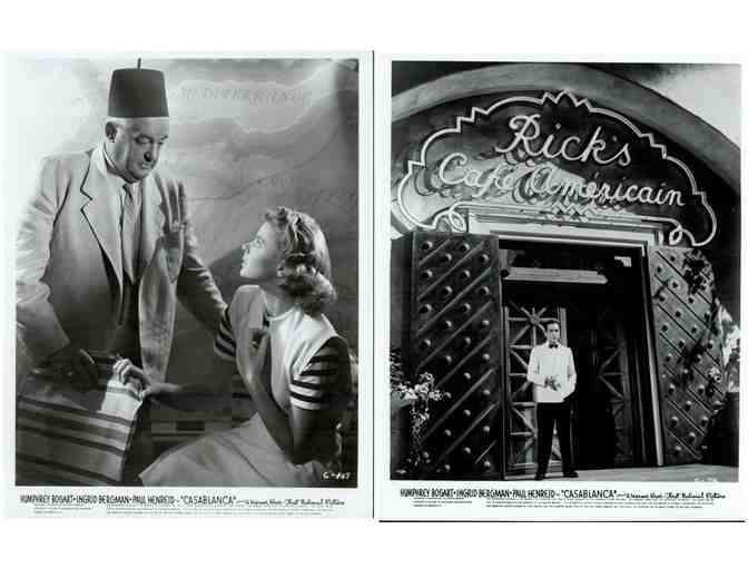 CASABLANCA, 1942, movie stills, COLLECTORS LOT, Humphrey Bogart