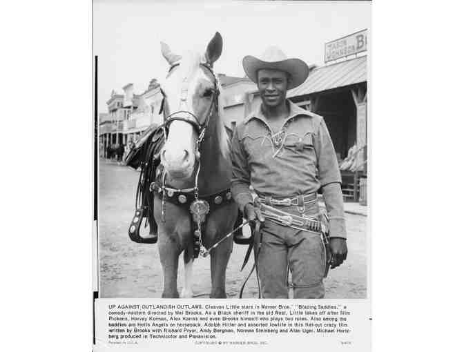 BLAZING SADDLES, 1974, movie stills, Cleavon Little, Gene Wilder