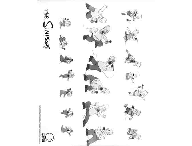 SIMPSONS, TV series, studio stills, Fox Broadcasting animation.